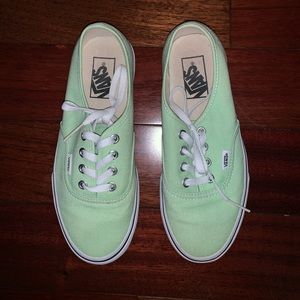 Light Green Vans